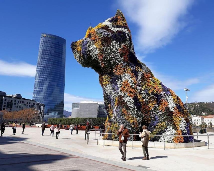 La Casita Verde. Metro Cerca Del Casco Viejo Bilbao Exteriér fotografie